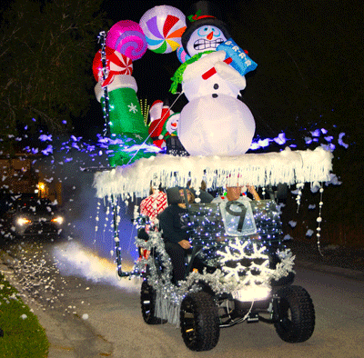 3rd Place Golf Cart Parade